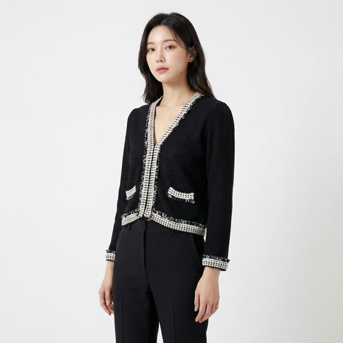 질스튜어트 브이넥카디건