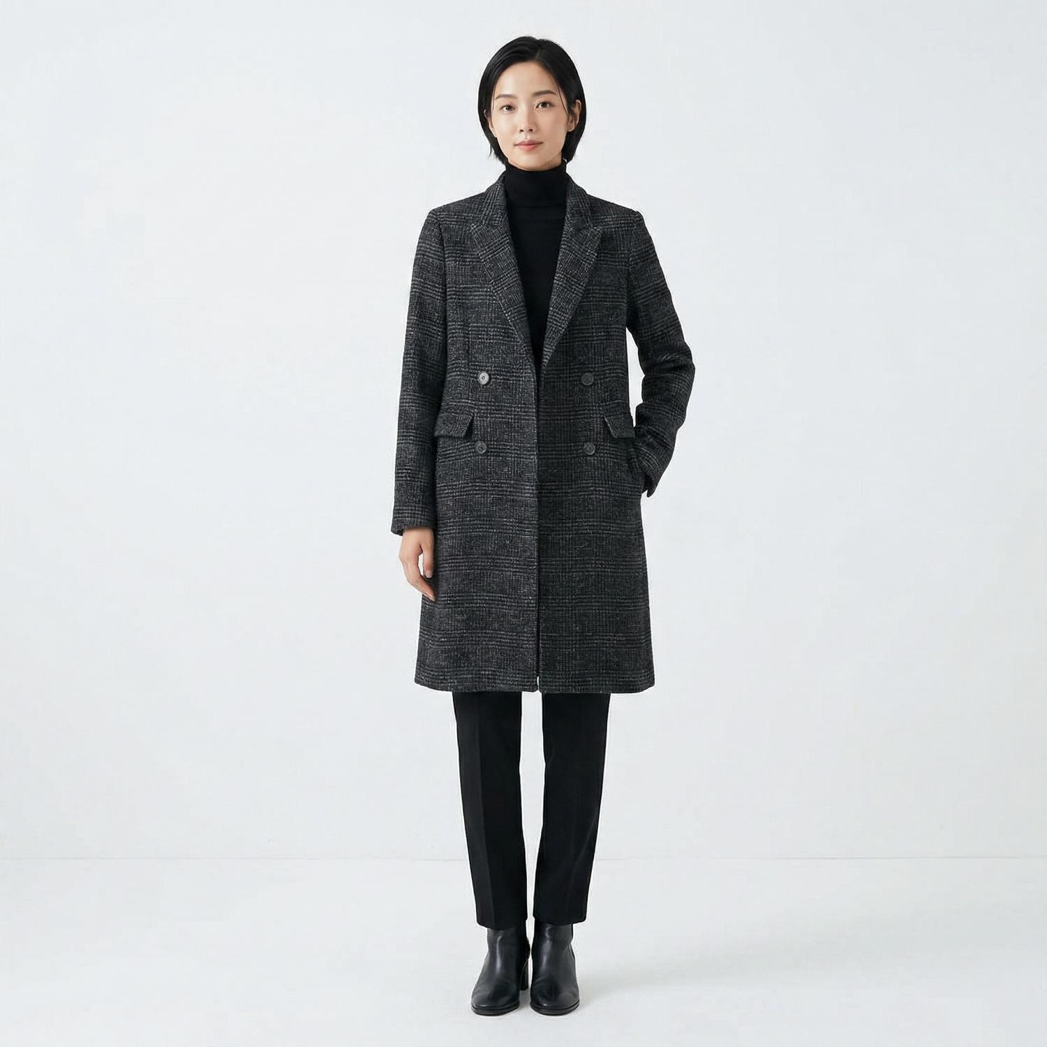 자라 우먼 더블코트 1