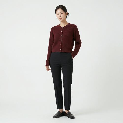 아무르무아르 라운드카디건