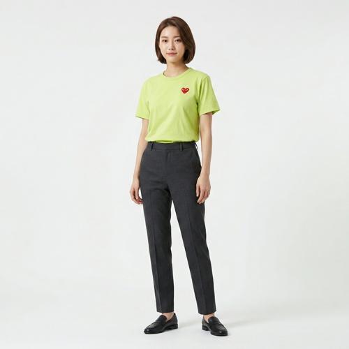 꼼데가르송 플레이 반팔티셔츠