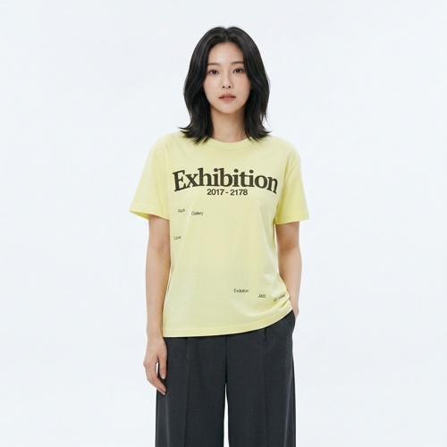 더뮤지엄비지터 반팔티셔츠
