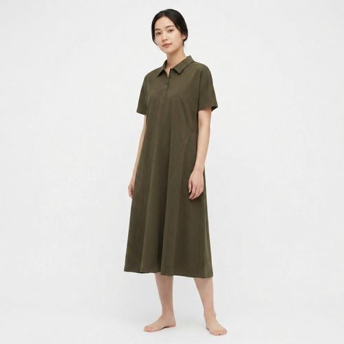 유니클로 x 띠어리 롱원피스