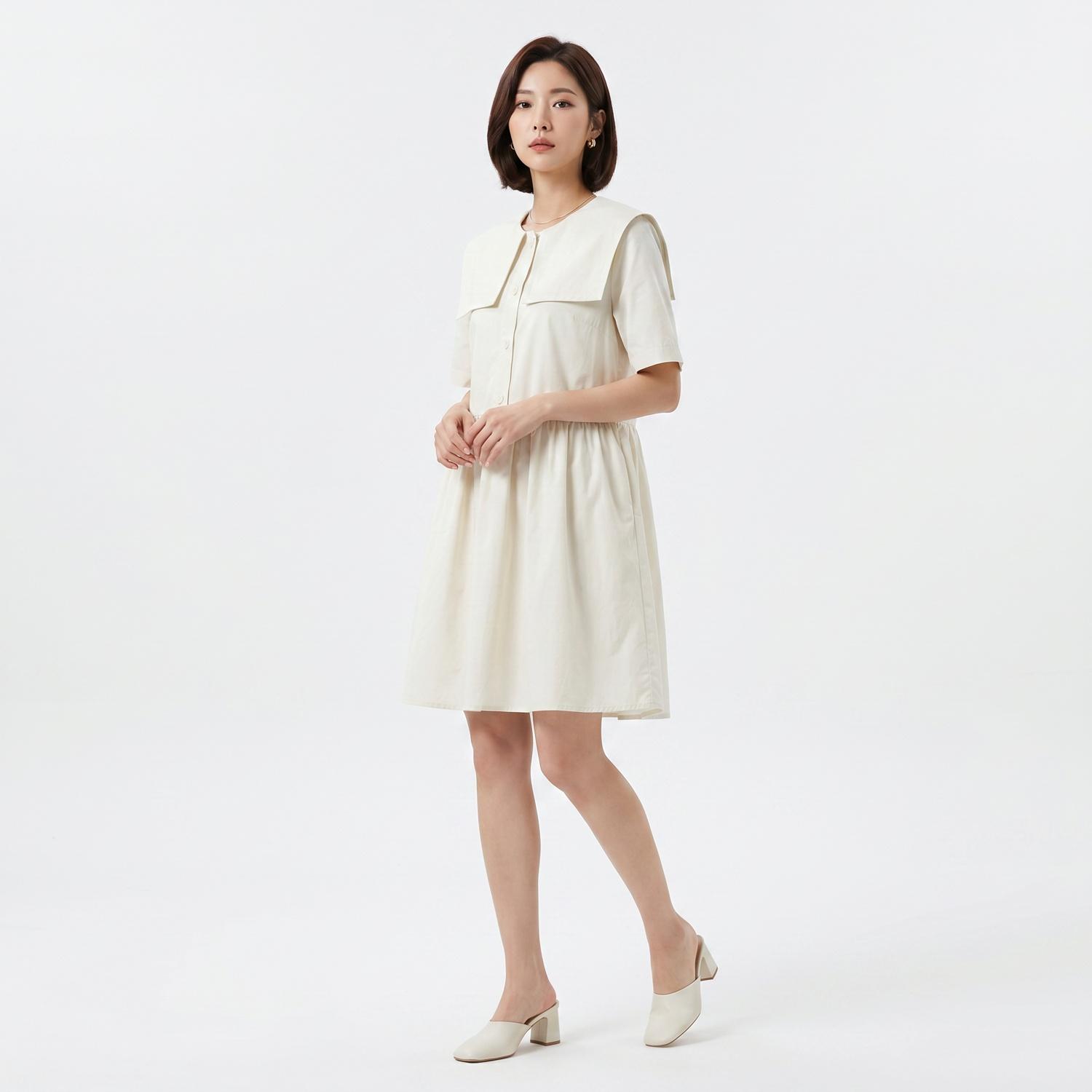 쥬시쥬디 미디원피스 착용컷