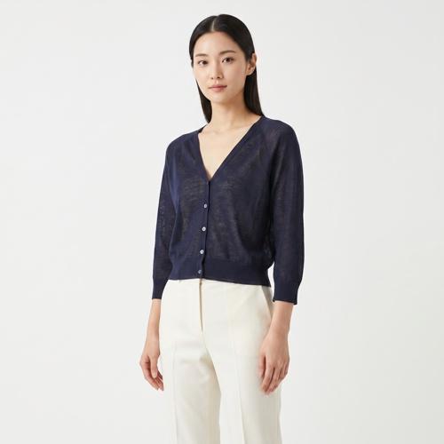 토리버치 브이넥카디건