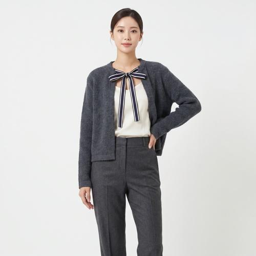 지컷 숄카디건