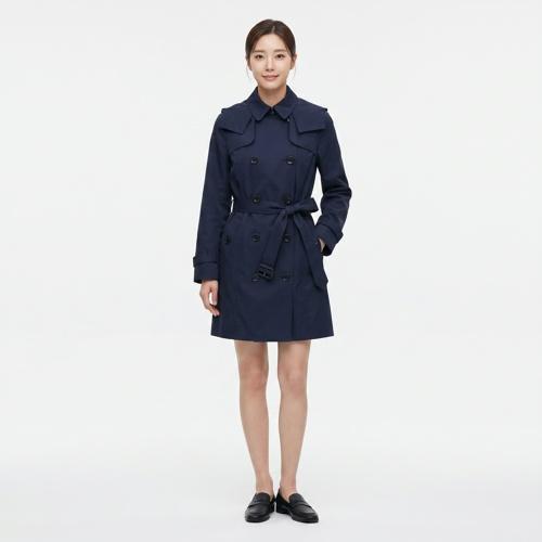 캘빈클라인 진 트렌치코트
