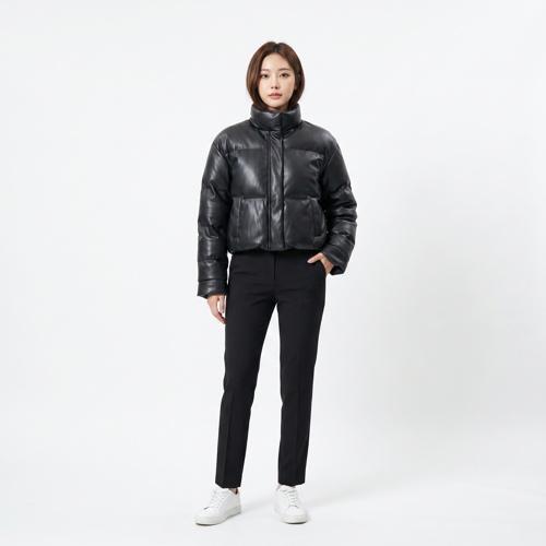 레이디볼륨 패딩점퍼