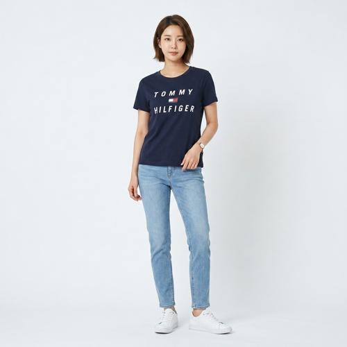 타미힐피거 반팔티셔츠
