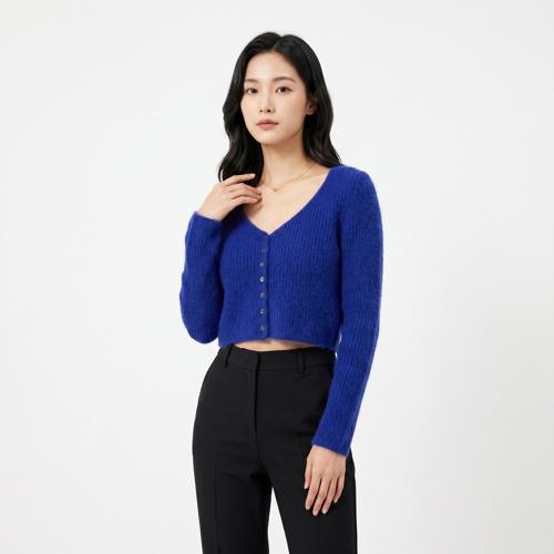 자라 브이넥카디건