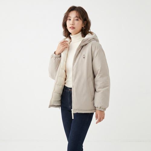 후아유 패딩점퍼