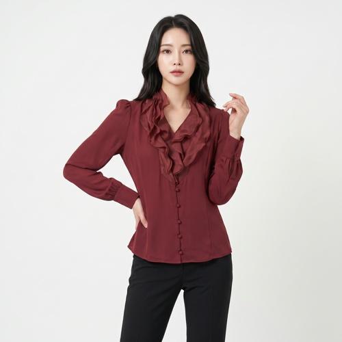 지고트 블라우스
