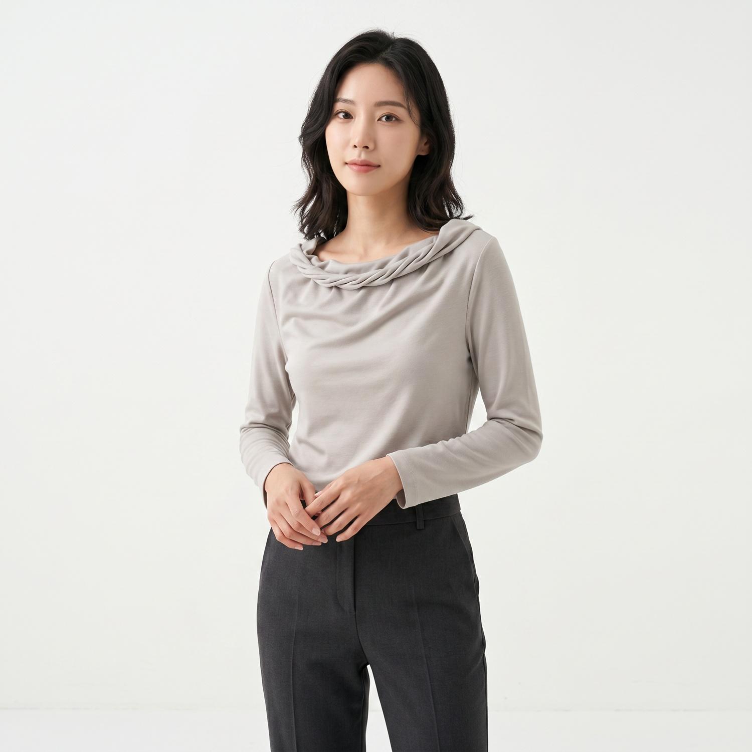 코스 긴팔티셔츠 1