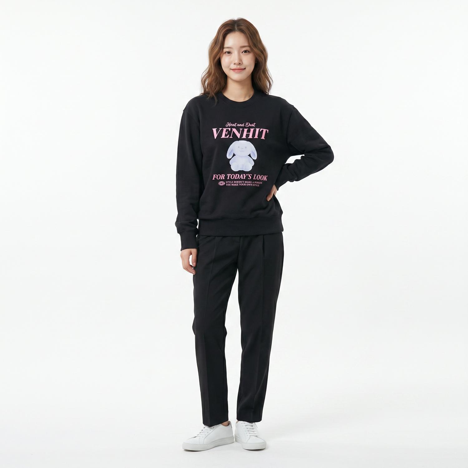 벤힛 맨투맨티 착용컷