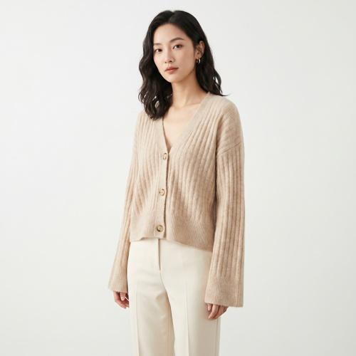 자라 브이넥카디건