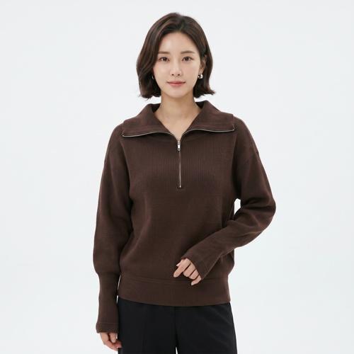 오브제 하프집업