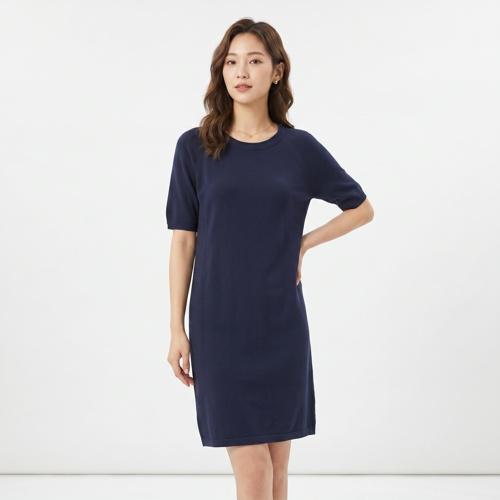 베네통 미디원피스