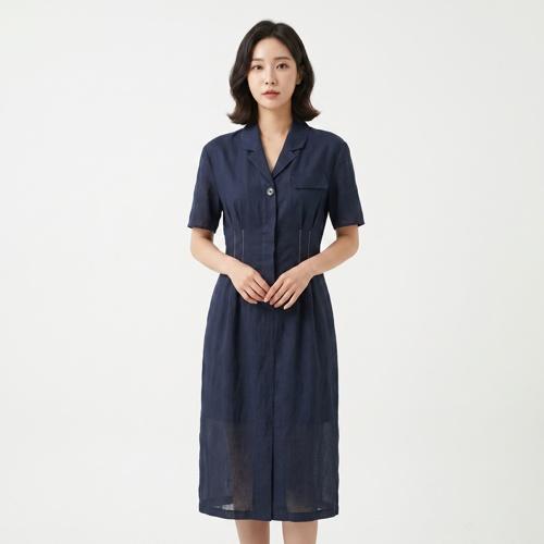 프론트로우 x 메종마레 미디원피스