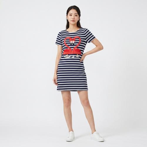 레니본 미니원피스