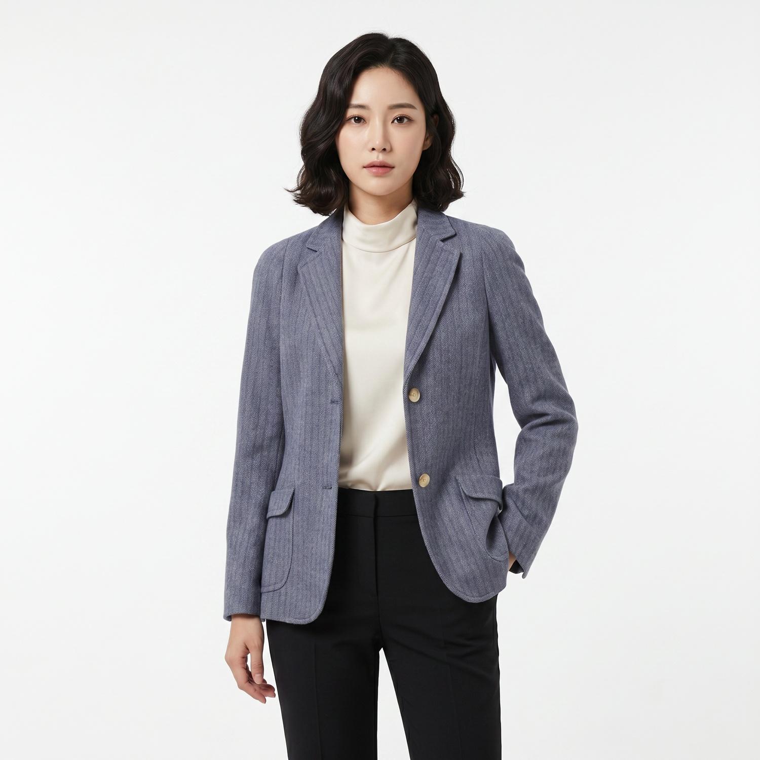 미스지컬렉션 싱글재킷 착용컷