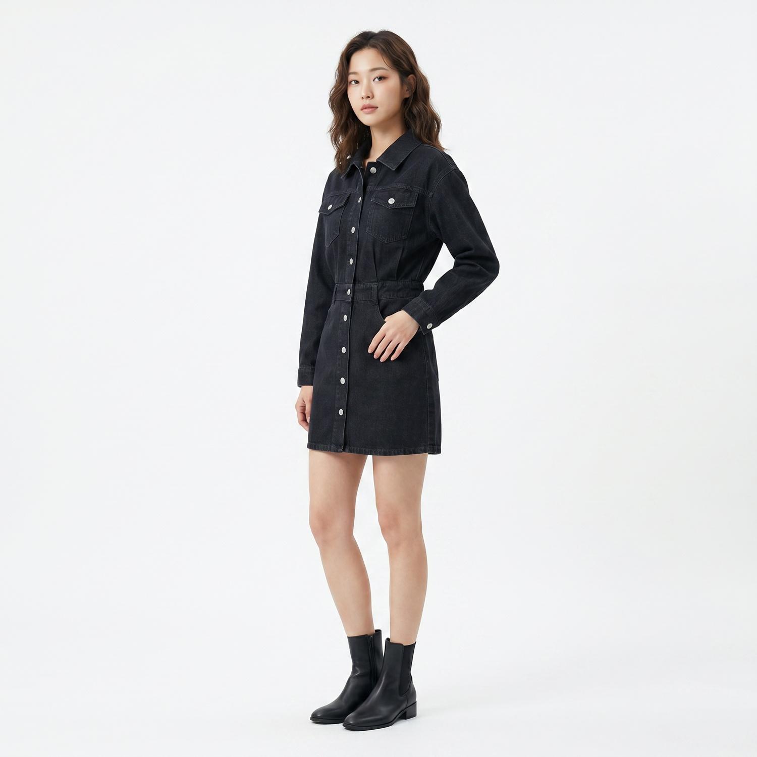 미쏘 미니원피스 착용컷