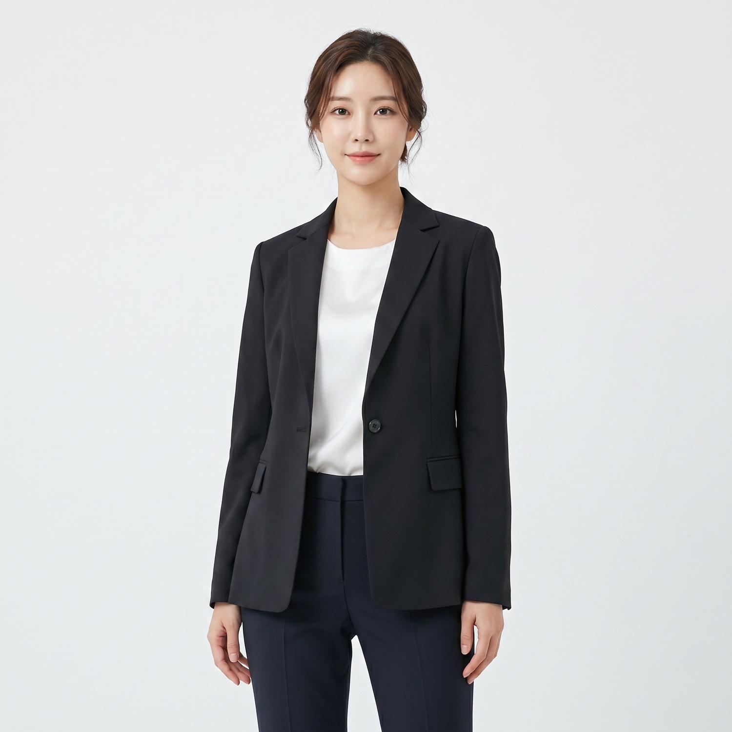 잇미샤 싱글재킷 착용컷