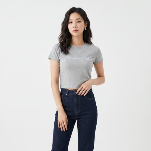 플리즈노팔로우 반팔티셔츠