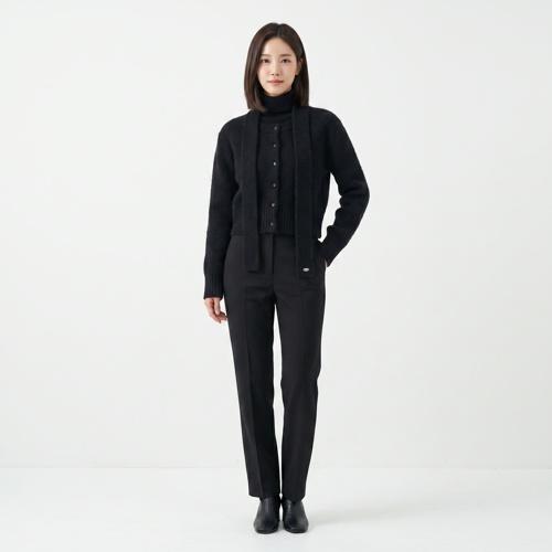 르아보네 라운드카디건