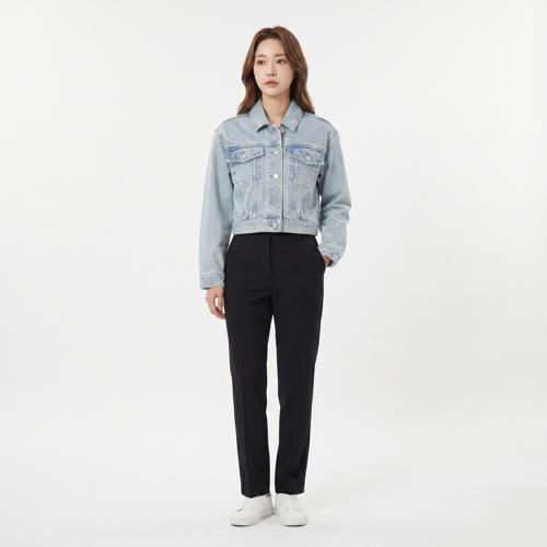 마이클 코어스 데님재킷