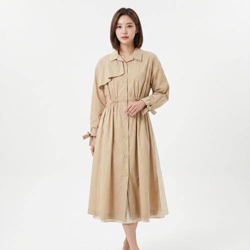 비뮤즈맨션 트렌치코트