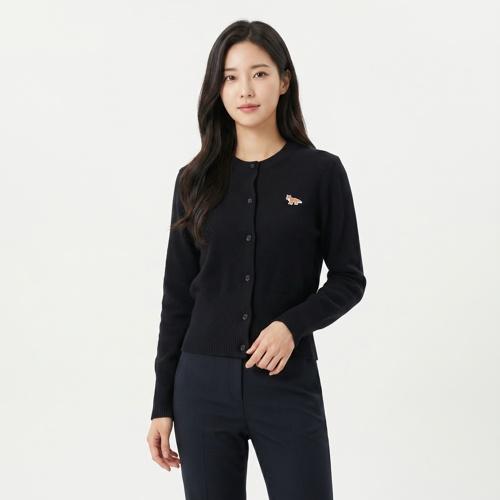 메종키츠네 라운드카디건