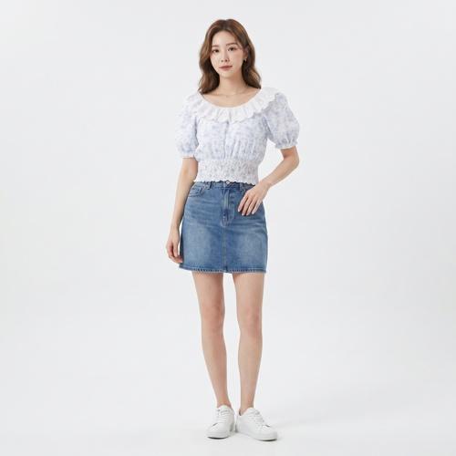 게스 블라우스
