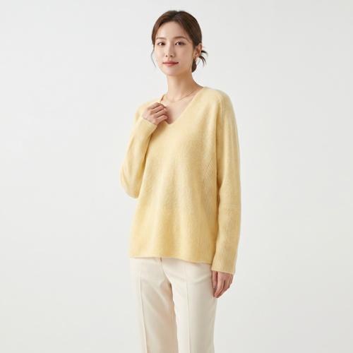 마리끌레르 브이넥니트