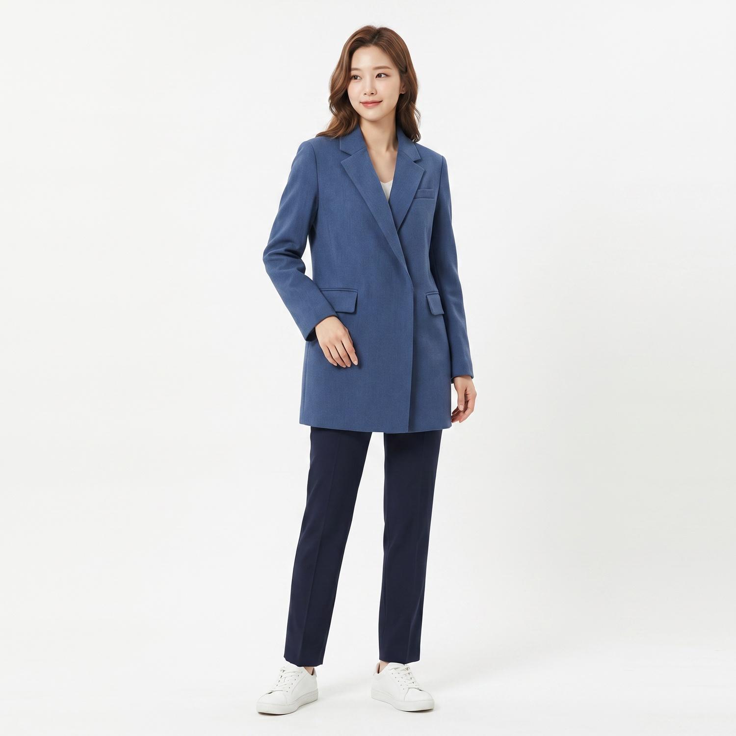 리스트 싱글코트 착용컷