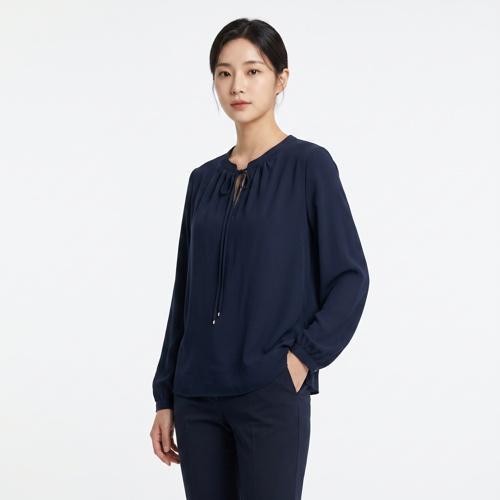타미힐피거 블라우스