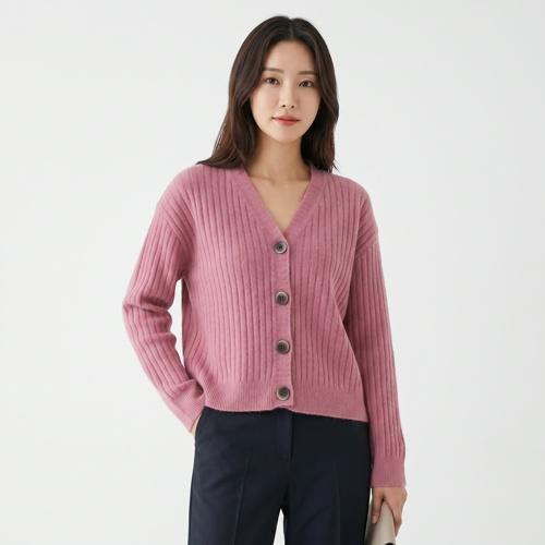 몬츠 브이넥카디건
