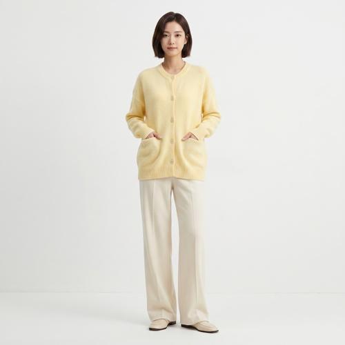 해이 브이넥카디건