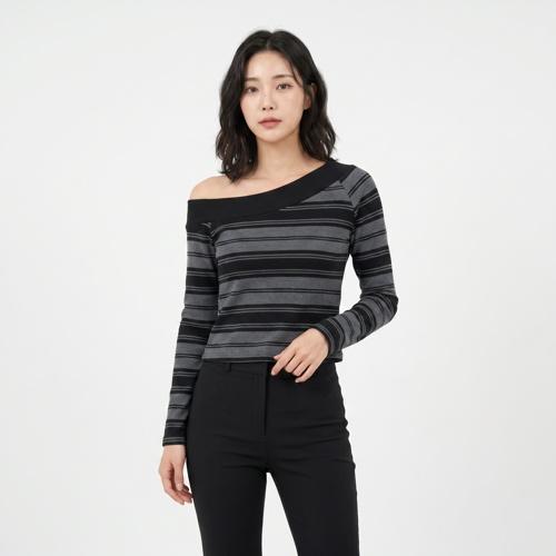 밀로 긴팔티셔츠