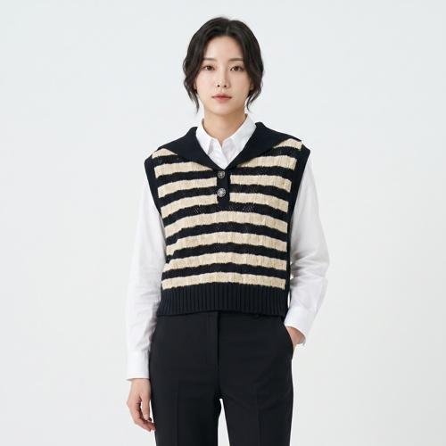 마인 니트조끼