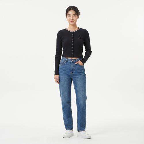 타미 진스 라운드카디건