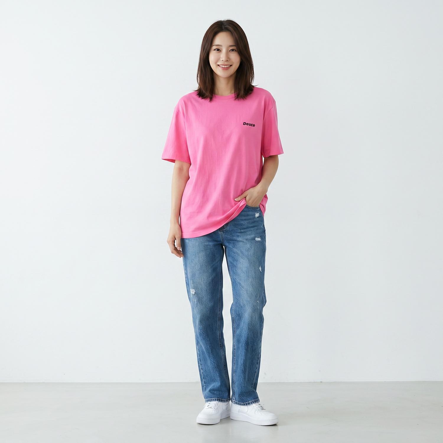 인스턴트펑크 반팔티셔츠 착용컷