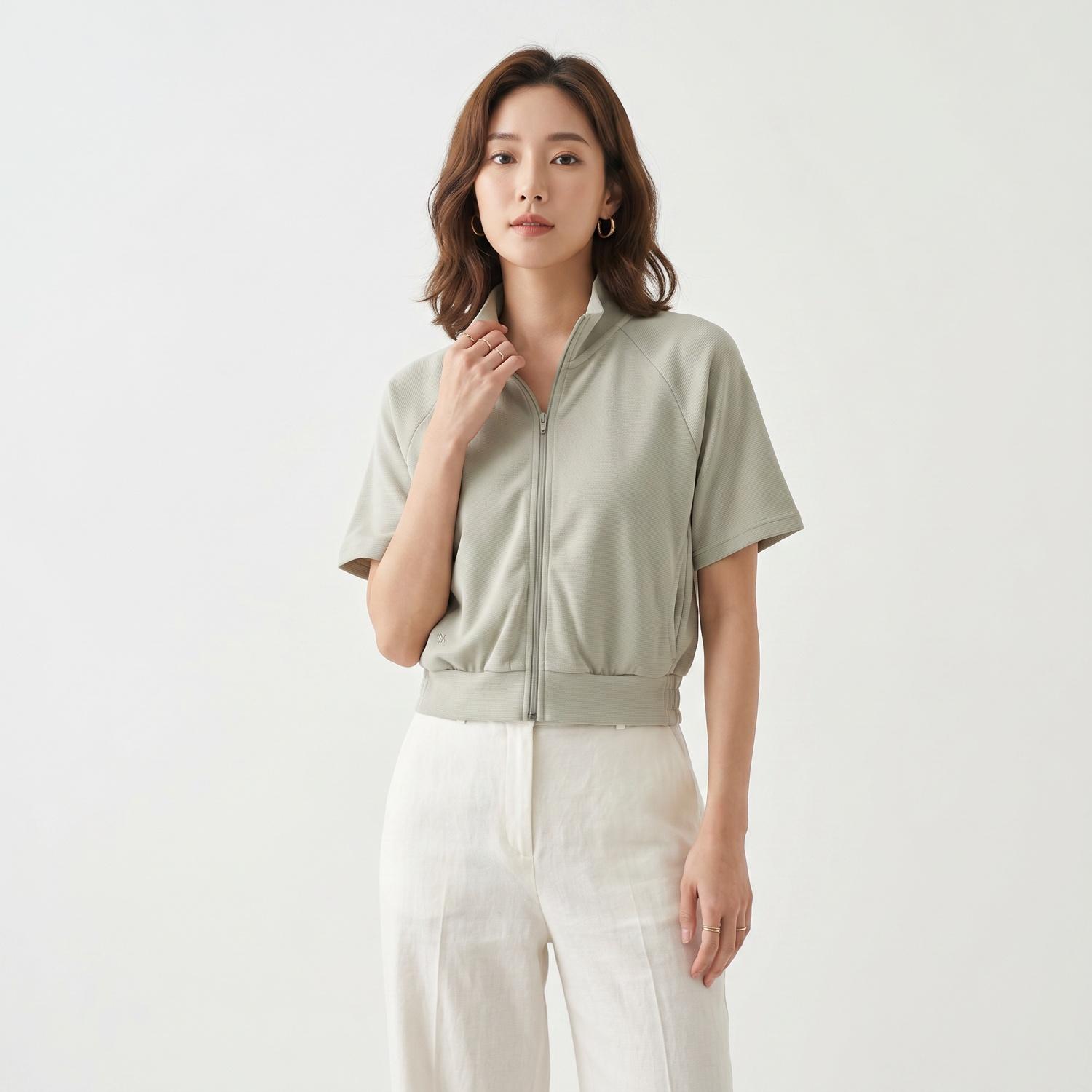 젝시믹스 트랙재킷 착용컷