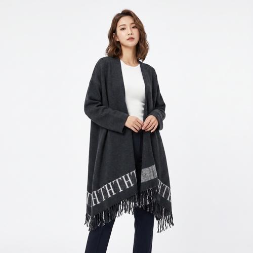 타미힐피거 숄카디건