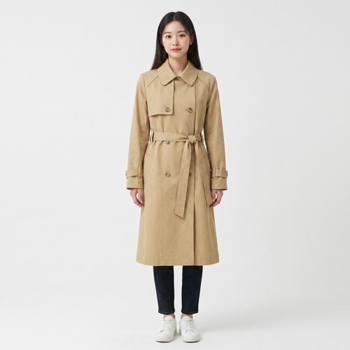 시슬리 트렌치코트