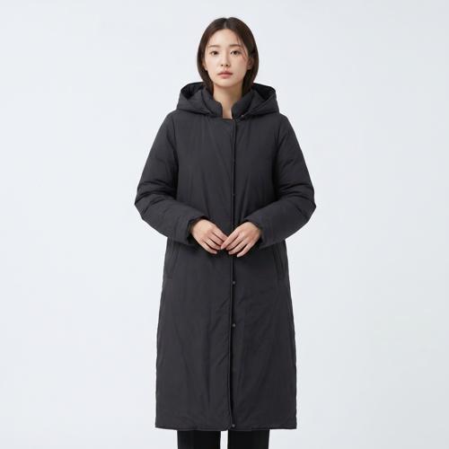 헤지스 패딩점퍼