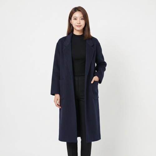 퓨어 캐시미어 NYC 싱글코트