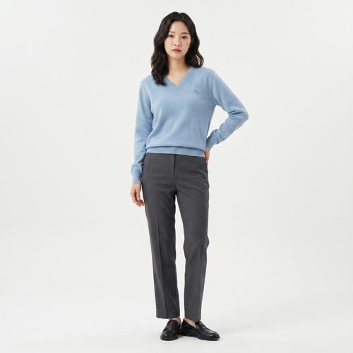 베네통 브이넥니트