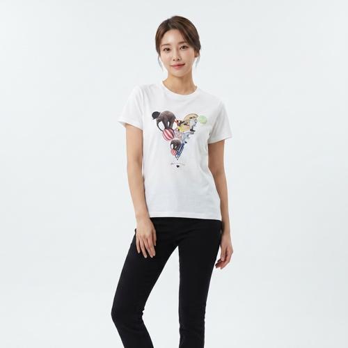 구호 반팔티셔츠
