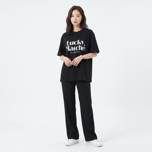 럭키마르쉐 반팔티셔츠