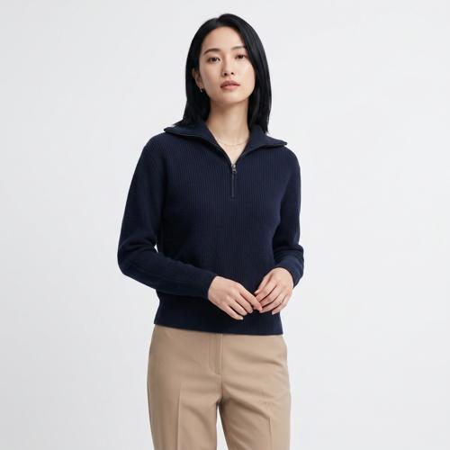 유니클로 x 꼼뜨와 데 꼬또니에 하프집업