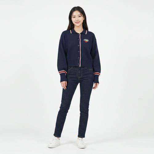 로맨틱크라운 칼라카디건